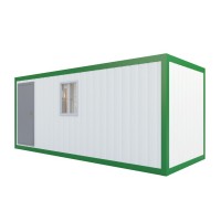 Аренда блок контейнера из сэндвич-панелей, с мебелью и кондиционером