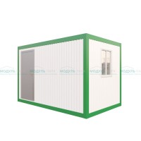 Дачный блок-контейнер с двумя окнами Эконом
